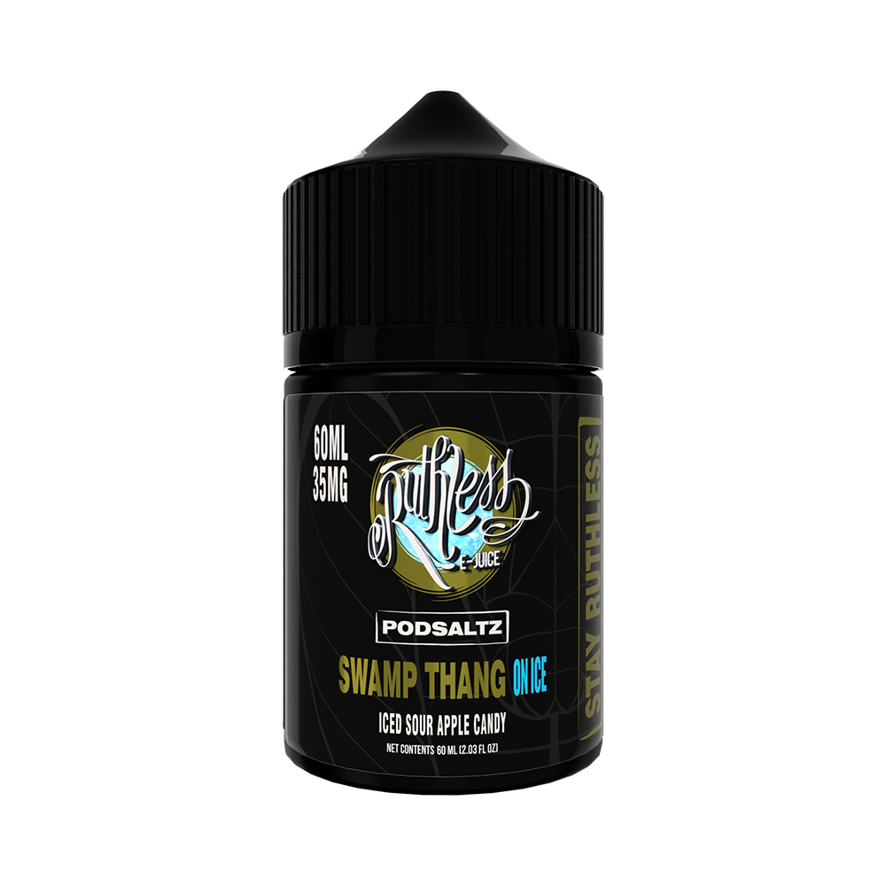 Ruthless Salt Series E-Liquid 60mL (Salt Nic)-Swamp Thang On Ice
