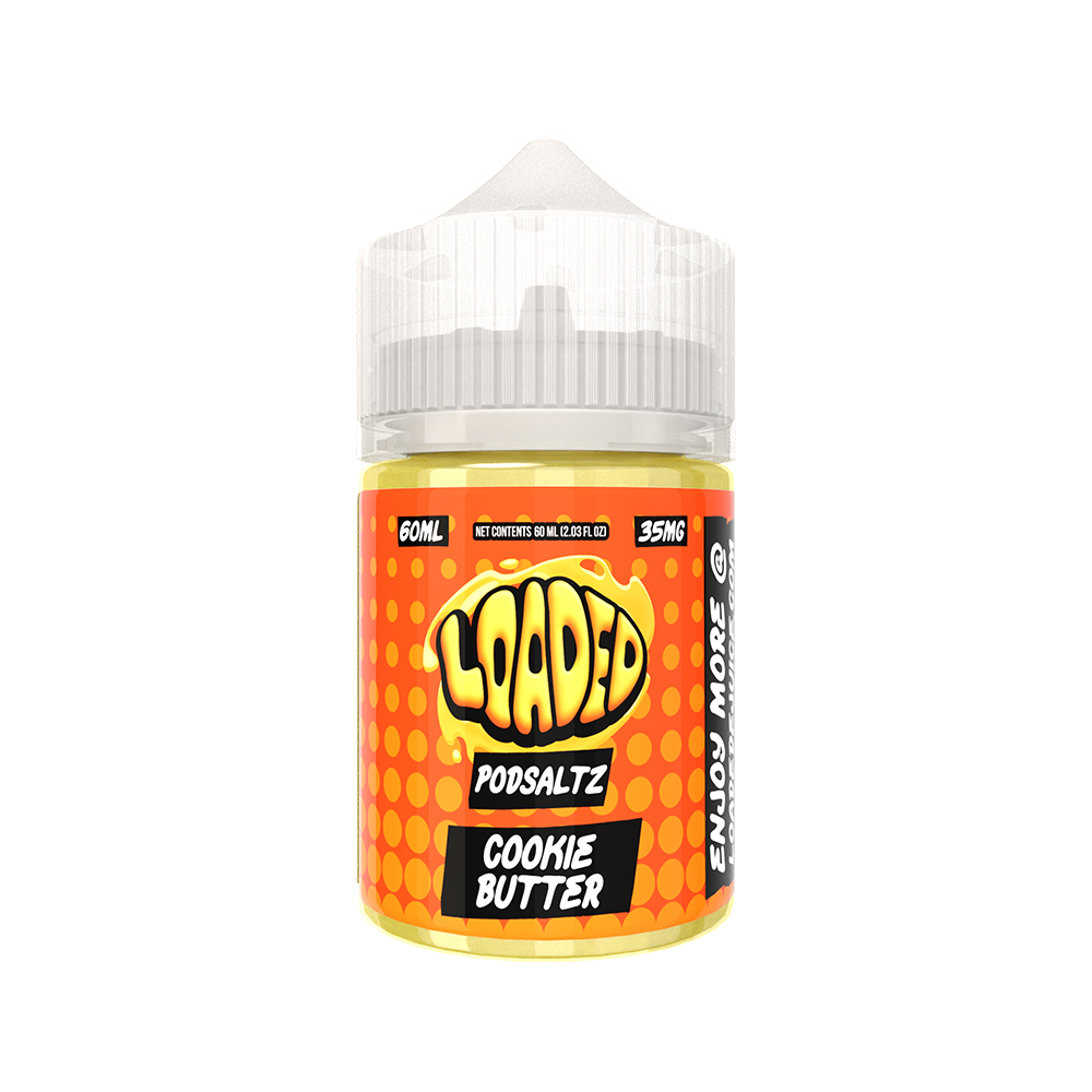 LOADED Salt Series E-Liquid 60mL (Salt Nic)- Cookie Butter