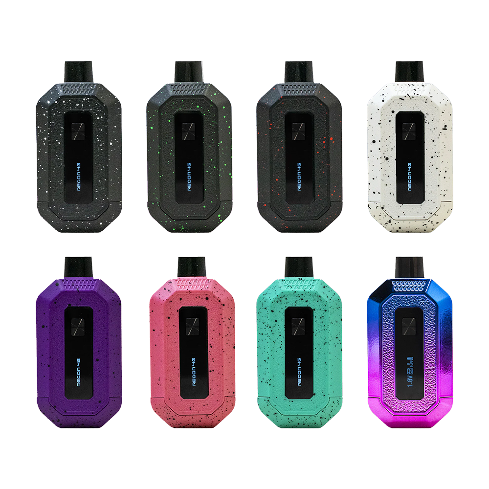 Wulf Recon Dual Cart Series 510 Battery Mod (9pc Display) - Mixed Colors