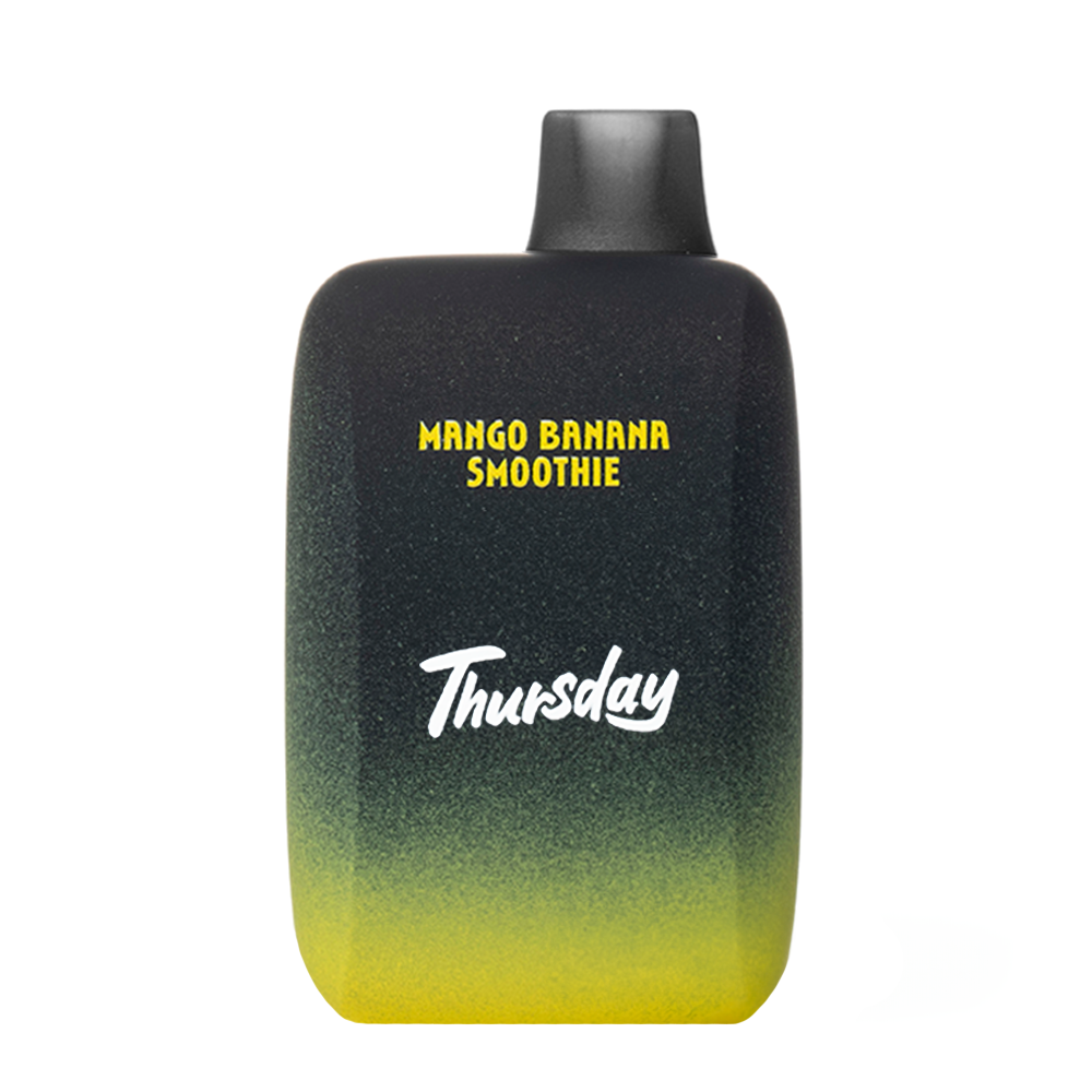 Thursday Disposable | 30000 Puffs | 22mL | 50mg | MOQ 5 | Mango Banana Smoothie