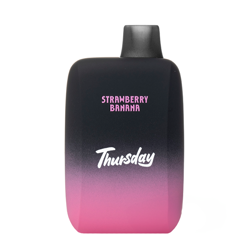 Thursday Disposable | 30000 Puffs | 22mL | 50mg | MOQ 5 | Strawberry Banana