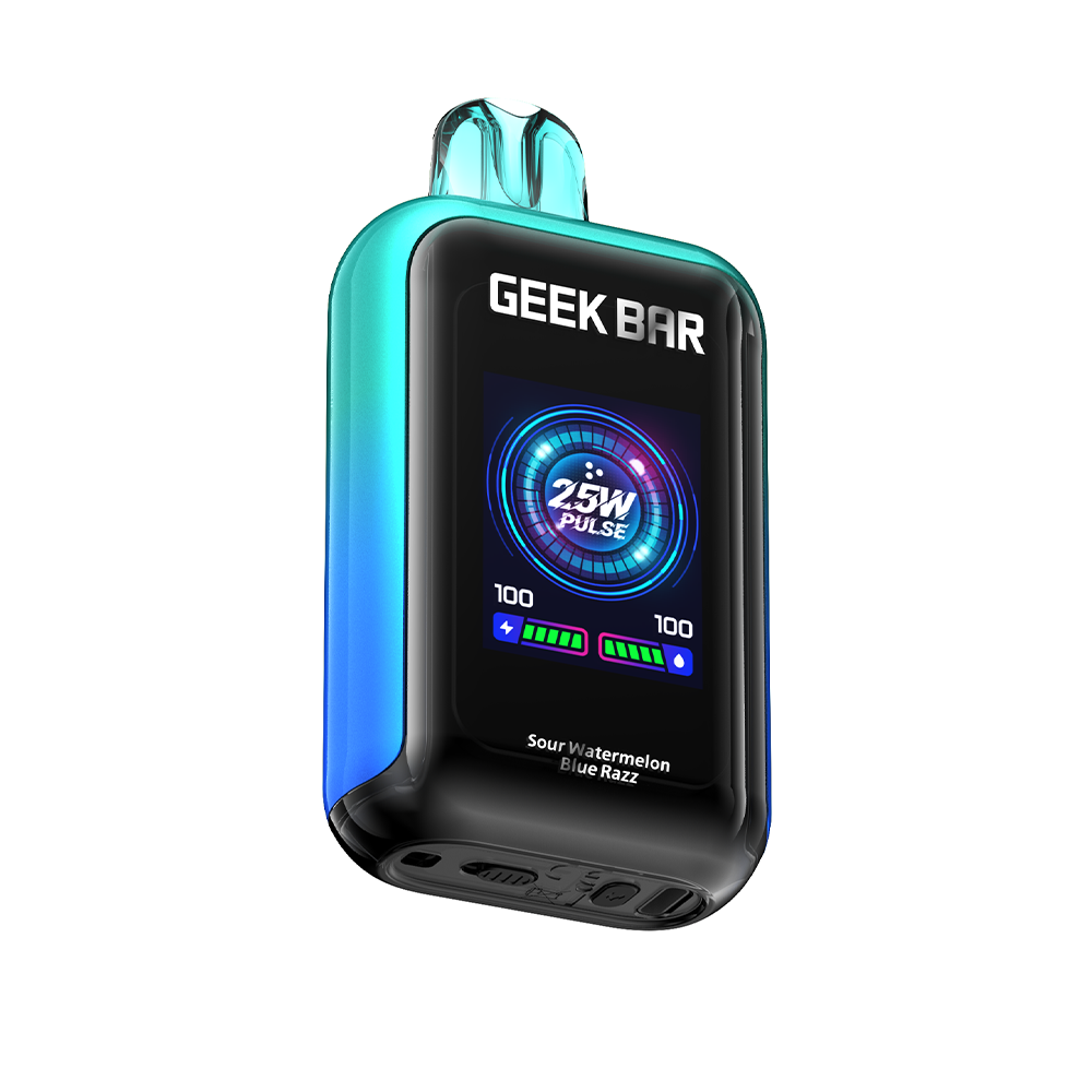Geek Bar Sky View Disposable | 25000 Puff | 16mL | 50mg | MOQ 5 | Sour Watermelon Blue Razz