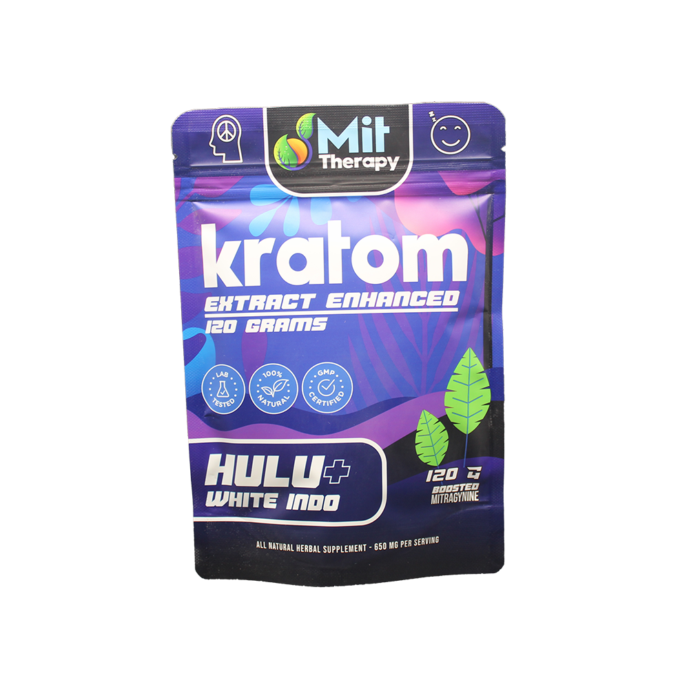 MIT Therapy Kratom Powder (650mg 120g Pouch) - Hulu/ White Indo