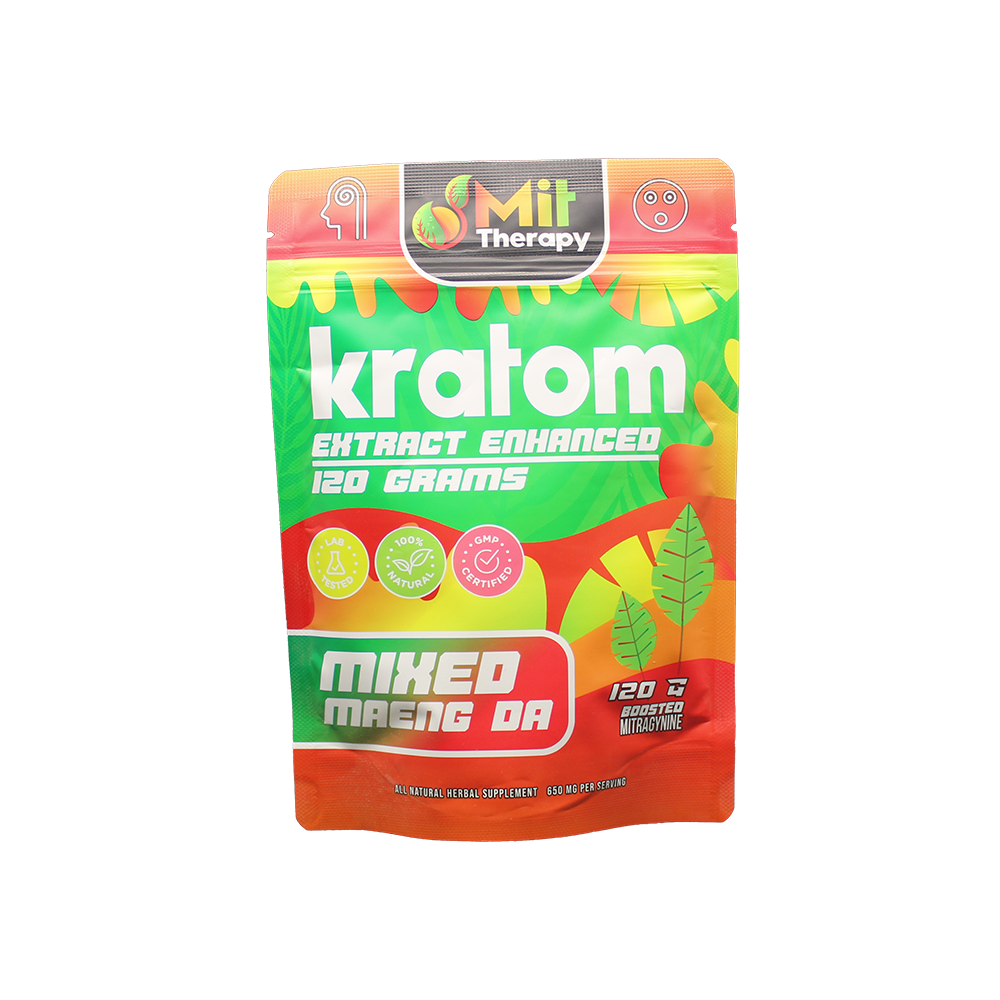 MIT Therapy Kratom Powder (650mg 120g Pouch) - Mixed Maeng Da