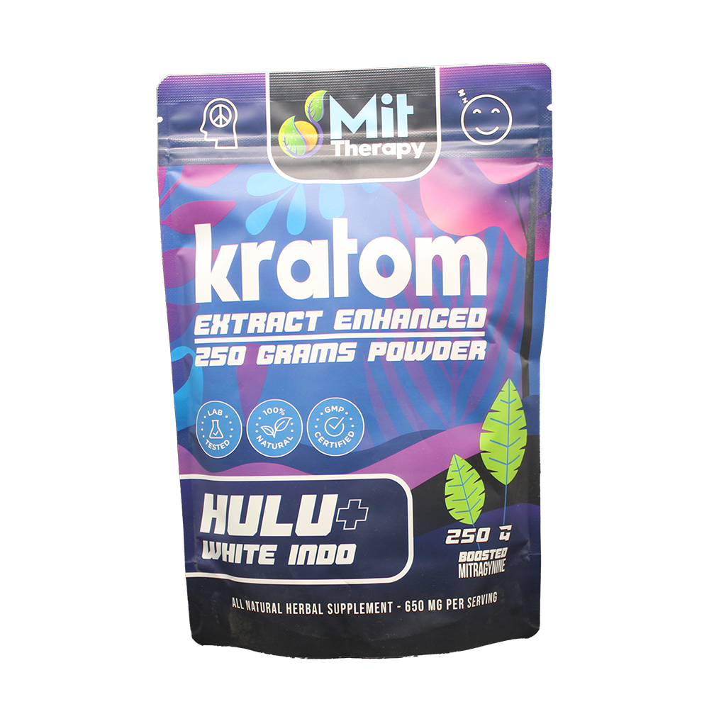 MIT Therapy Kratom Powder (650mg 250g Pouch) - Hulu/ White Indo
