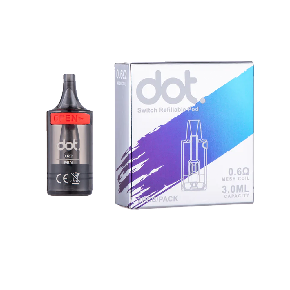 Dotmod Switch Pod (2-Pack) - 0.6ohm with packaging