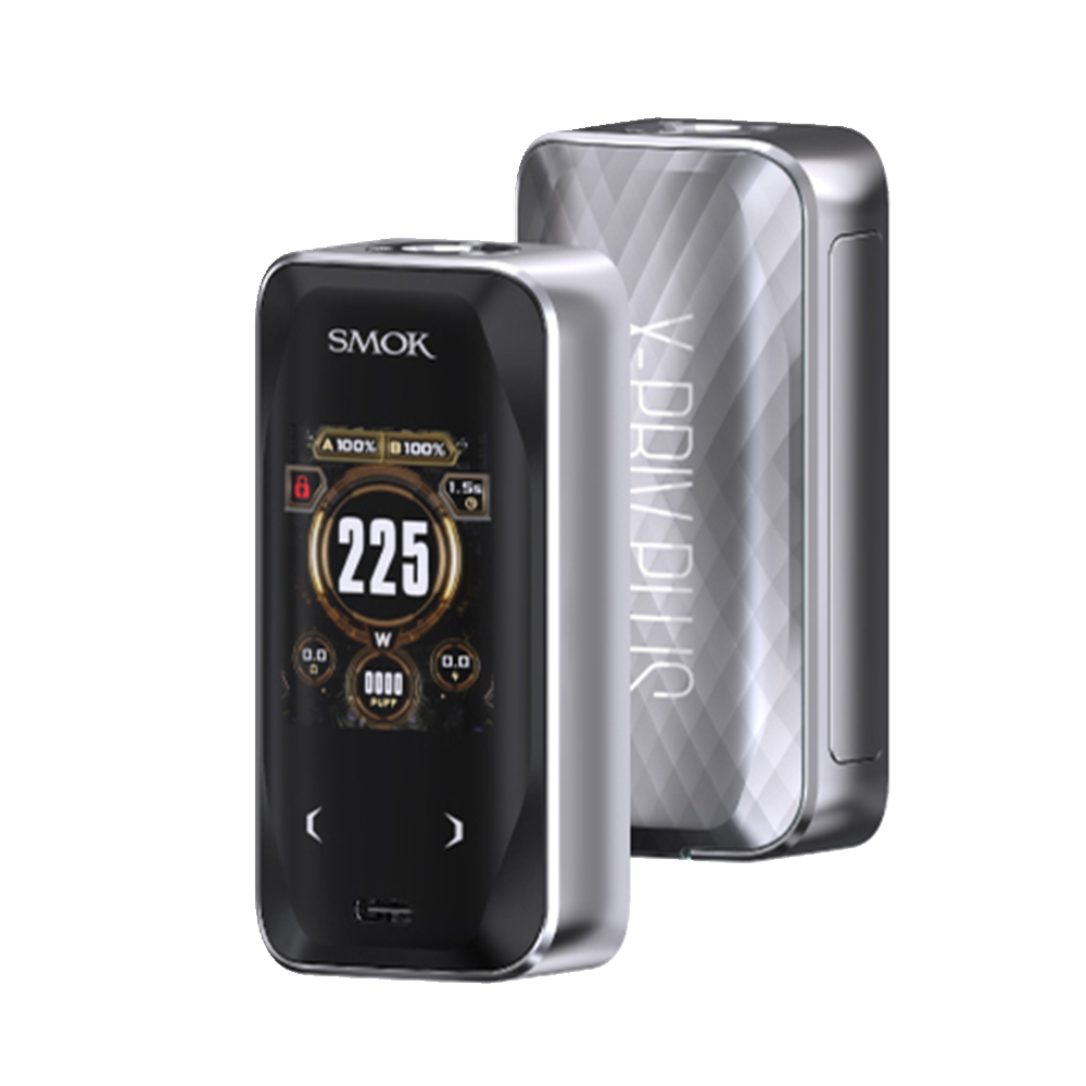 SMOK X-Priv Plus 225W Box Mod (Mod Only) - Silver Lines