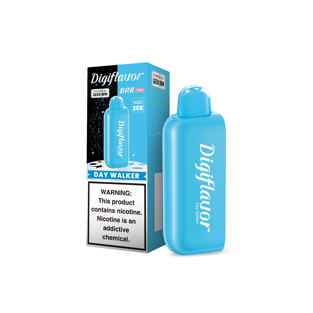 Geek Bar Digi Flavor BRK Pods | 20000 Puff | 12mL | 50mg | (Pod Only) | MOQ 5  | Day Walker with packaging