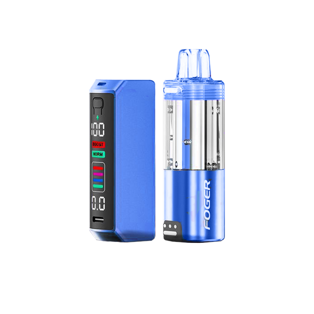 Foger Switch Pro Starter Kit Disposable | 30000 Puff | 19mL | 50mg | MOQ 5 | Blue Razz Ice 