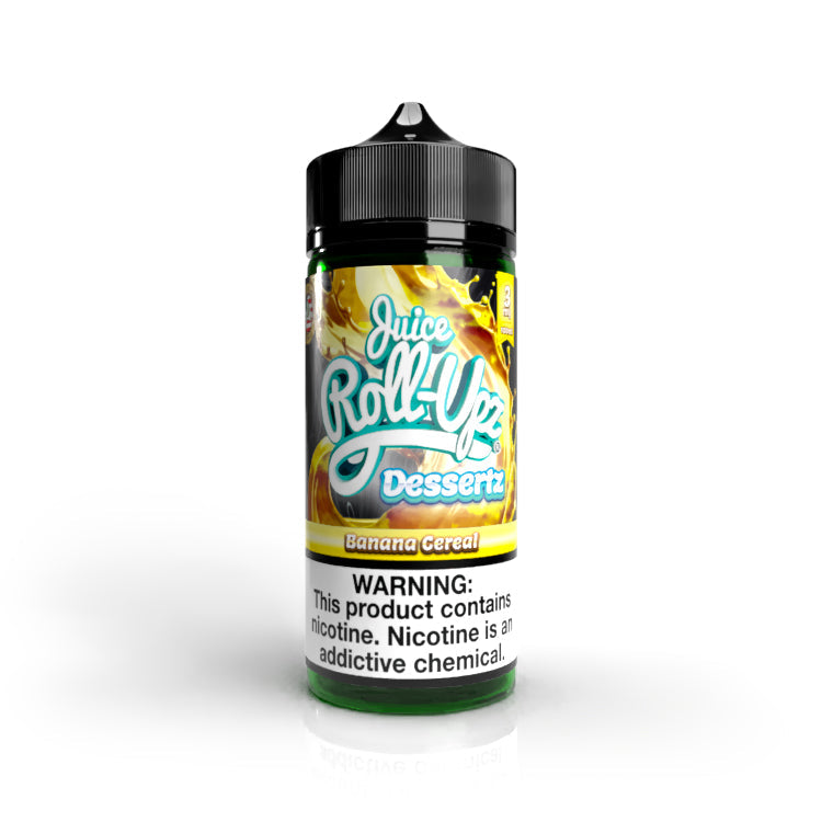 Juice Roll Upz Series E-Liquid 100mL (Freebase) - Dessertz Banana Cereal