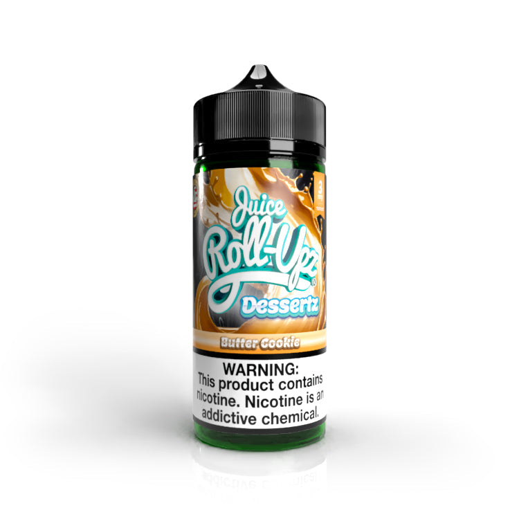 Juice Roll Upz Series E-Liquid 100mL (Freebase) - Dessertz Butter Cookie