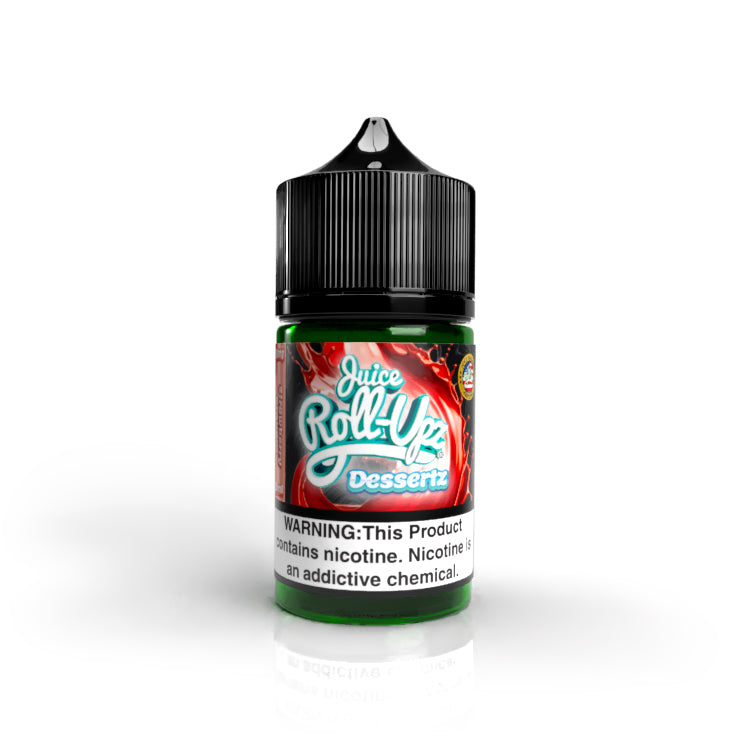 Juice Roll Upz Saltz Series E-Liquid 30mL (Salt Nic) - Dessertz Strawberry Graham
