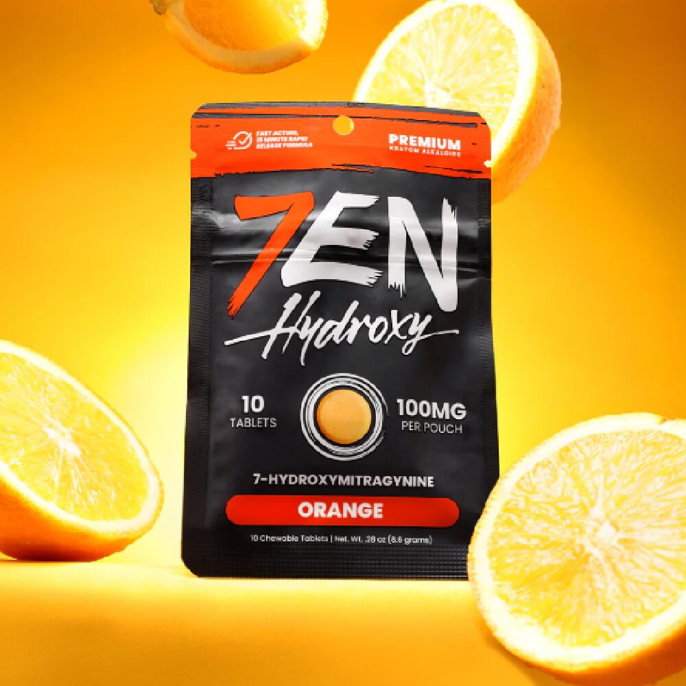 7EN Hydroxy (Tablets)(10mg per tablet)(10ct per pouch) - Orange
