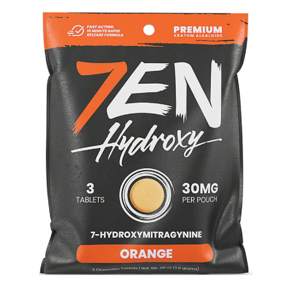 7EN Hydroxy (Tablets)(10mg per tablet)(3ct per pouch) - Orange