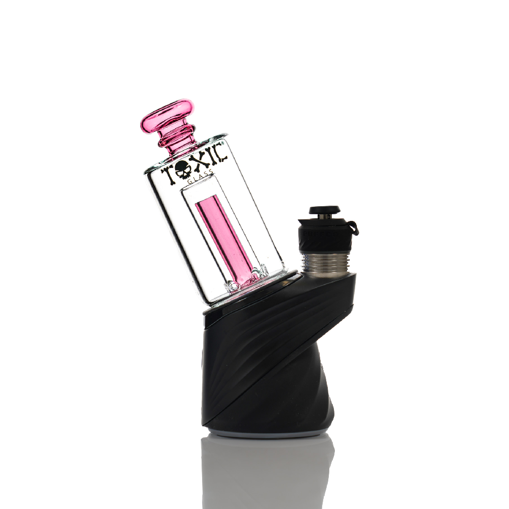 MKGlass (Glass Attachment) TXAT44 Toxic Classic Shower Head Puffco Attachment - Pink