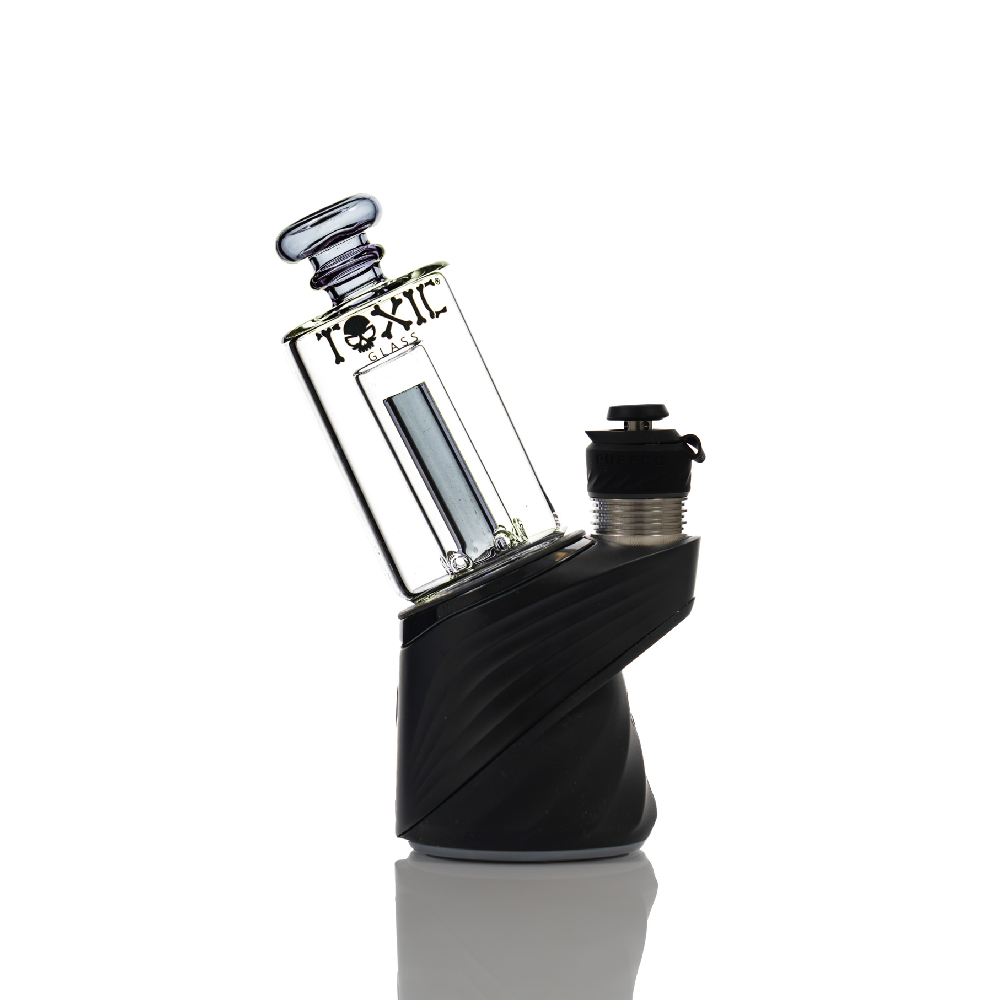 MKGlass (Glass Attachment) TXAT44 Toxic Classic Shower Head Puffco Attachment - Smoke