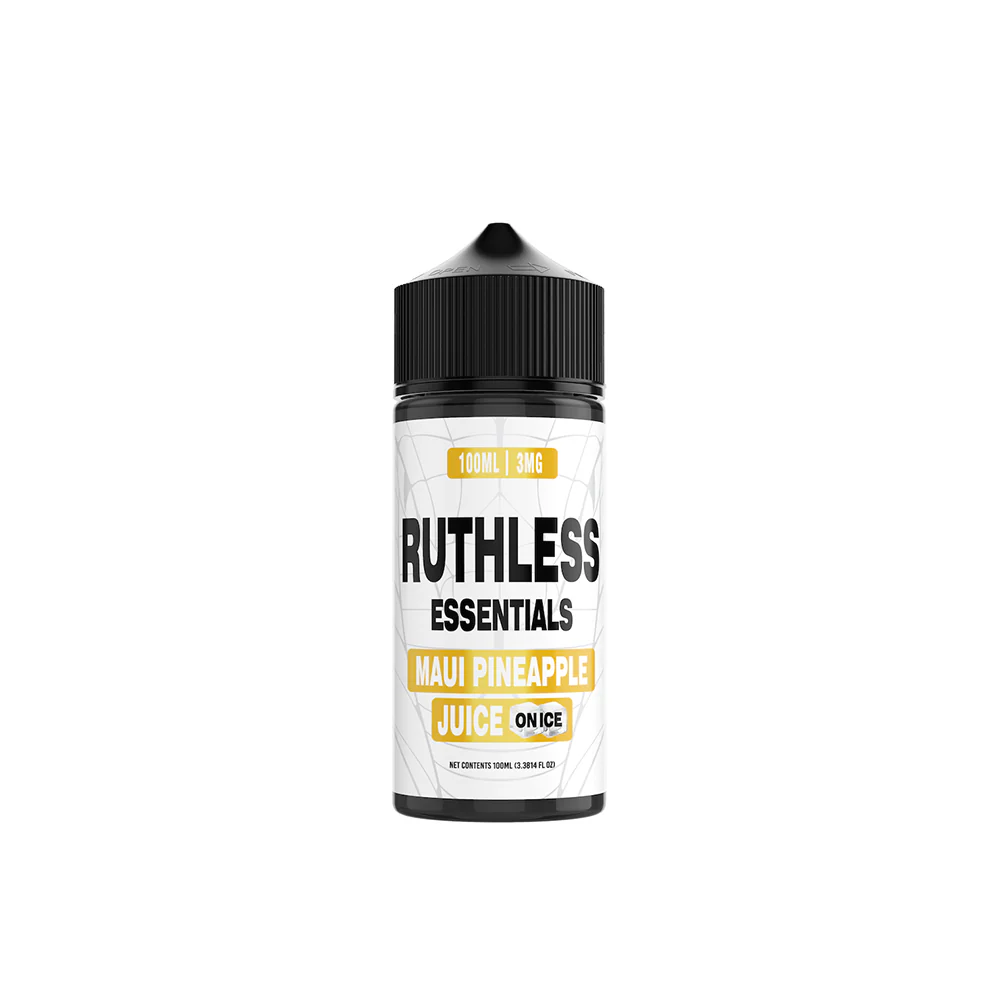 Ruthless Essentials Series E-Liquid | 100mL | 3mg | Maui Pineapple Juice On Ice