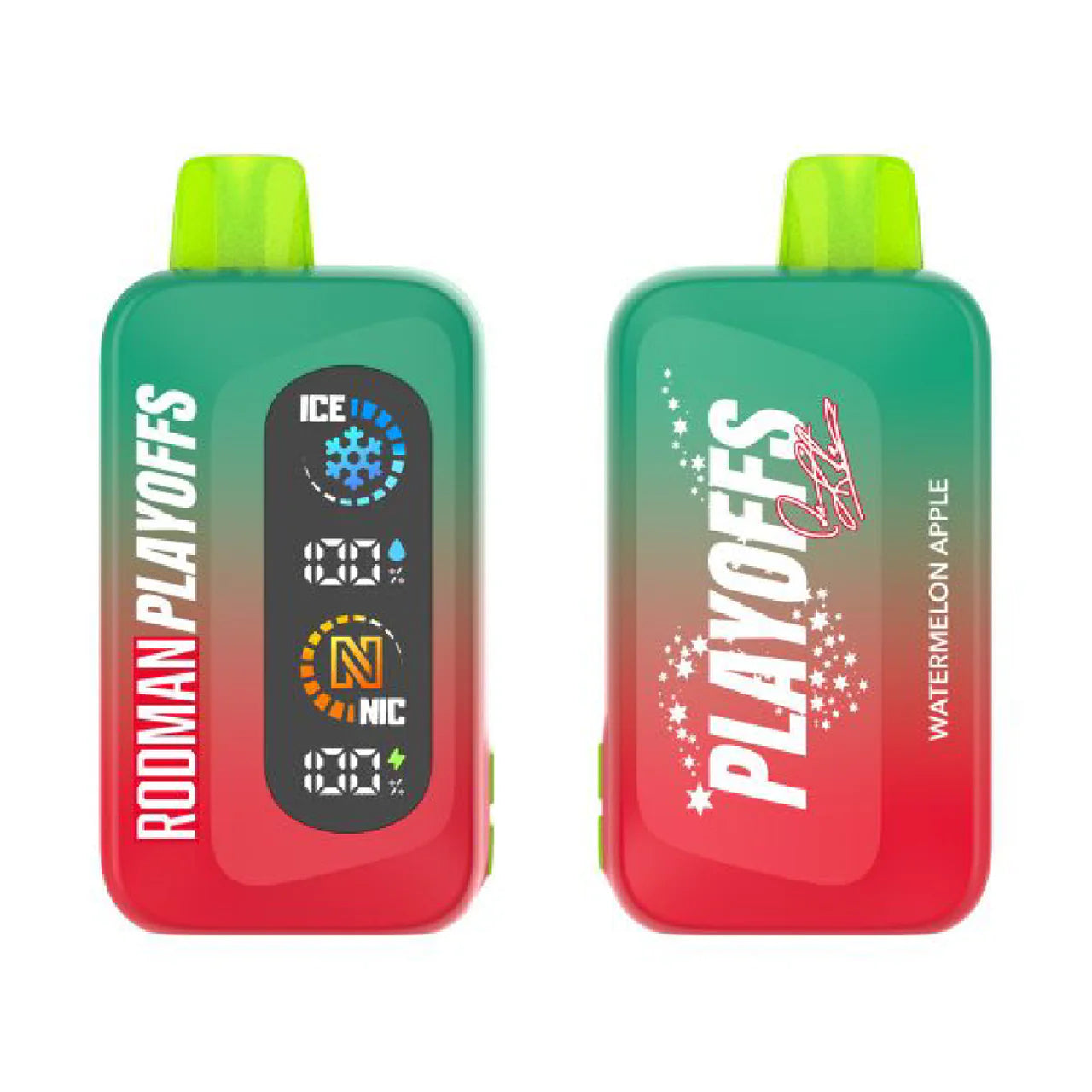Rodman Playoffs Disposable | 50000 Puffs | 20mL | 50mg | MOQ 5 | Watermelon Apple