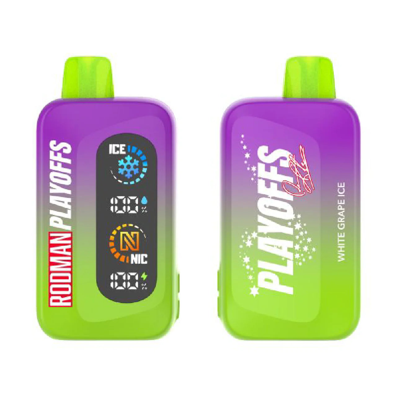 Rodman Playoffs Disposable | 50000 Puffs | 20mL | 50mg | MOQ 5 | White Grape Ice