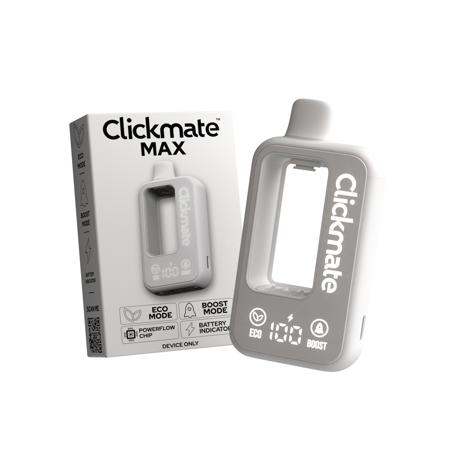 7Daze Clickmate MAX (Device Only) with packaging