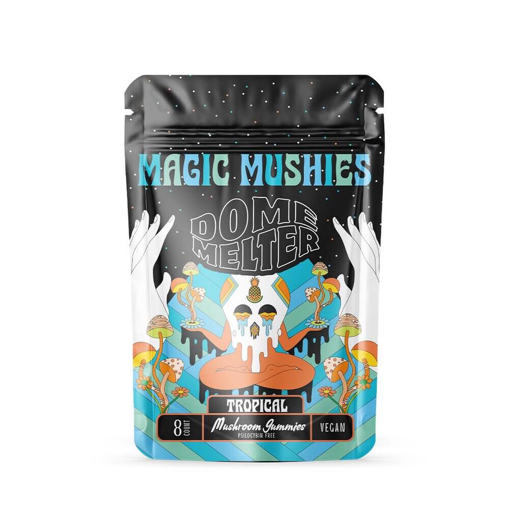Dome Melter (5000mg 8ct pouch) Magic Mushrooms Gummies - Tropical