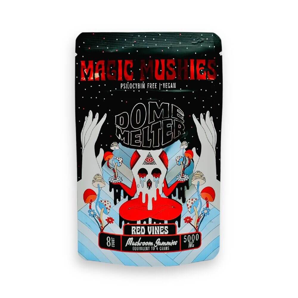 Dome Melter (5000mg 8ct pouch) Magic Mushrooms Gummies - Red Vines