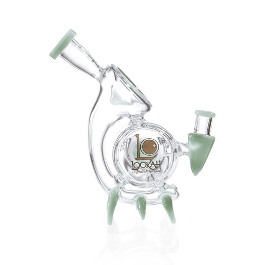 Lookah – Dab Rig 9 in Mini Cool Recycler Alien Stalker Water Pipe
- Green