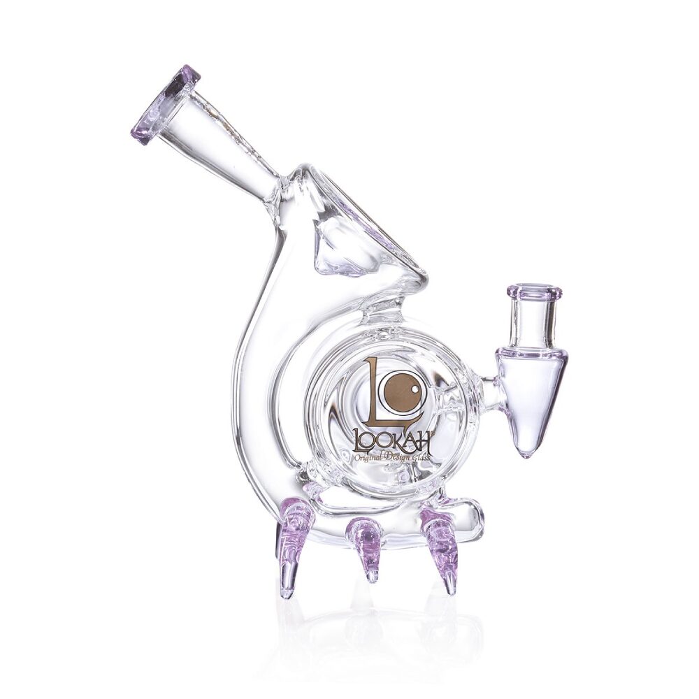 Lookah – Dab Rig 9 in Mini Cool Recycler Alien Stalker Water Pipe
- Purple
