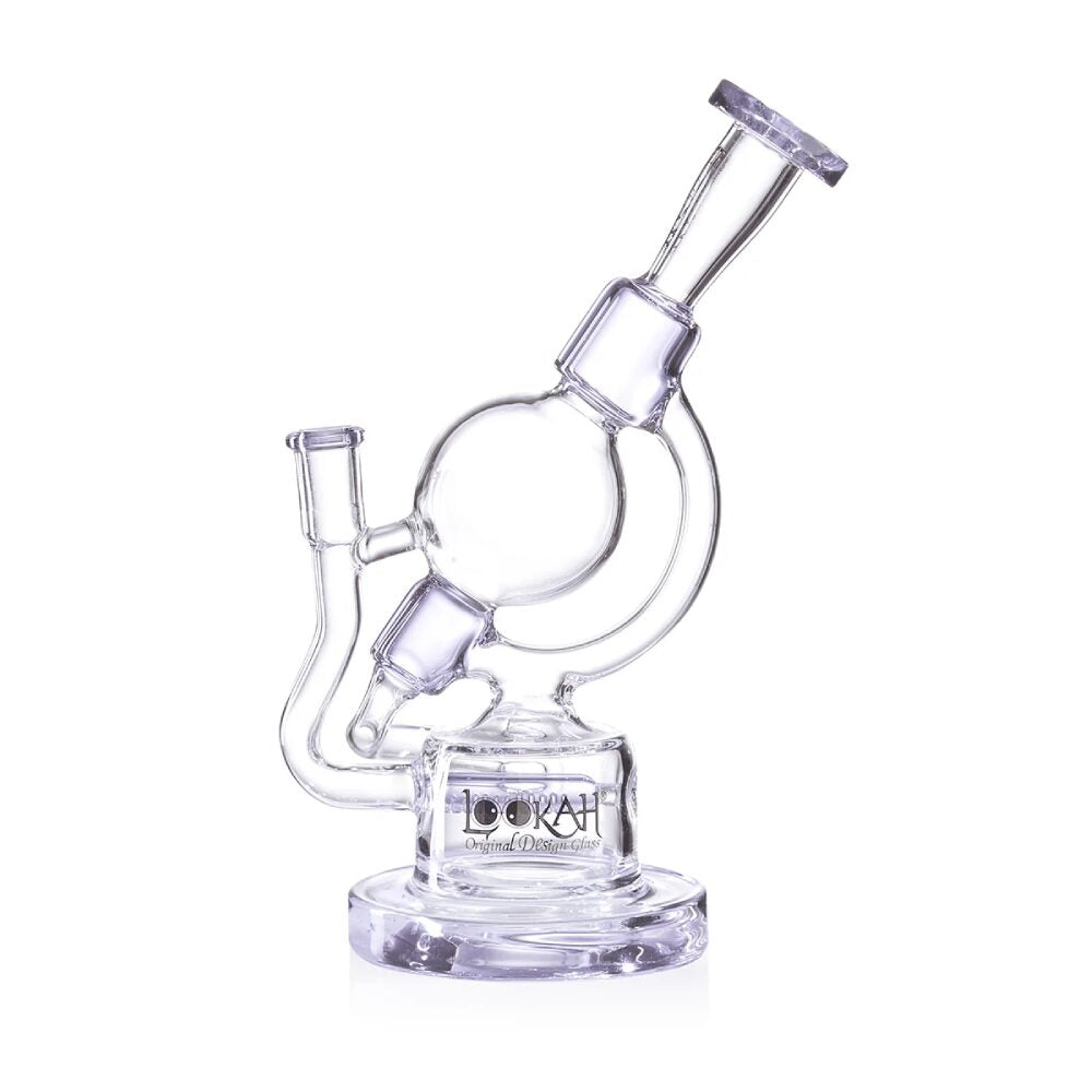 Lookah – Dab Rig 10” Recycler Unique Globe Water Pipe
- Purple