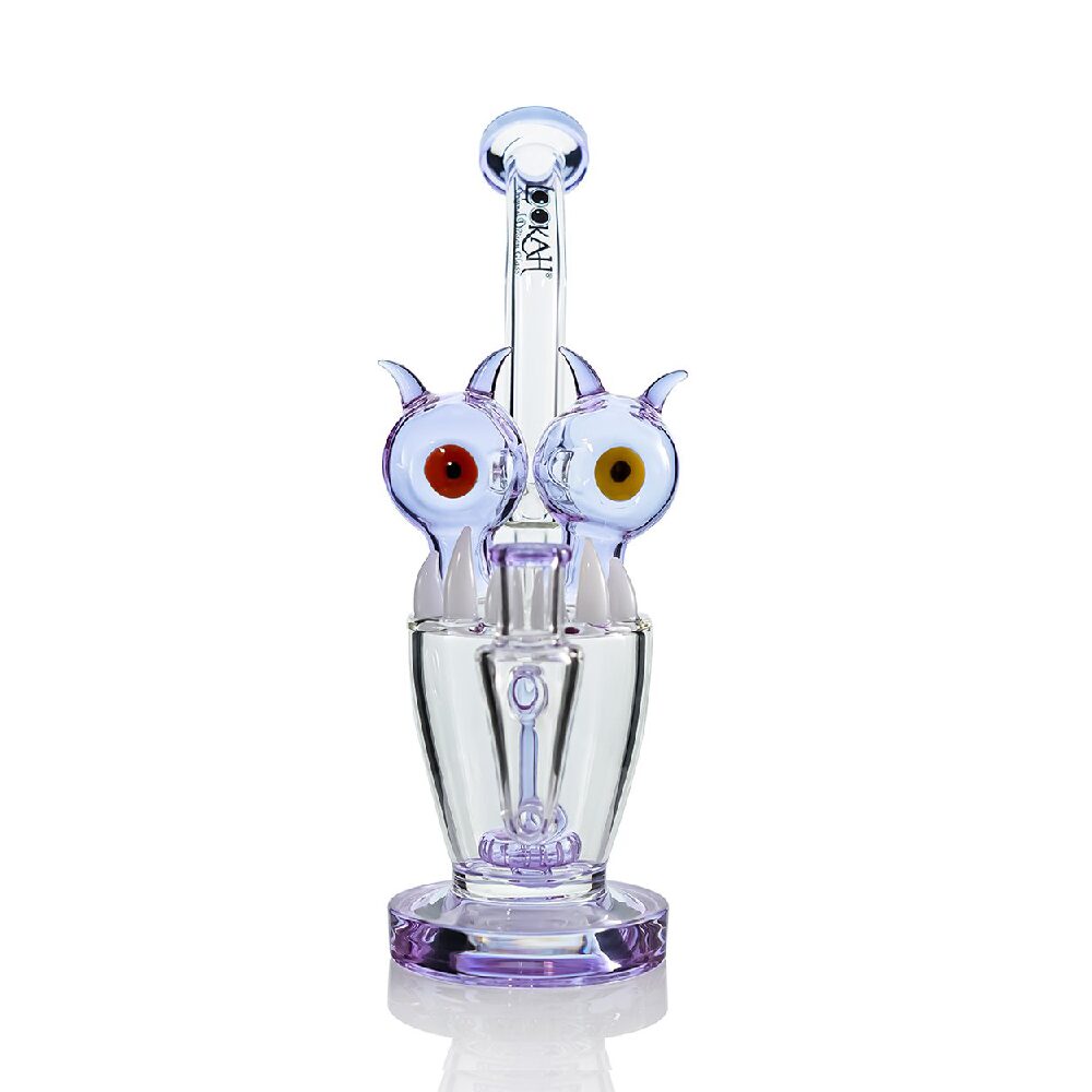 Lookah (Dab Rig) 10″ Cool Percolator Alien Eyestalk Water Pipe (WPC2025)  Purple