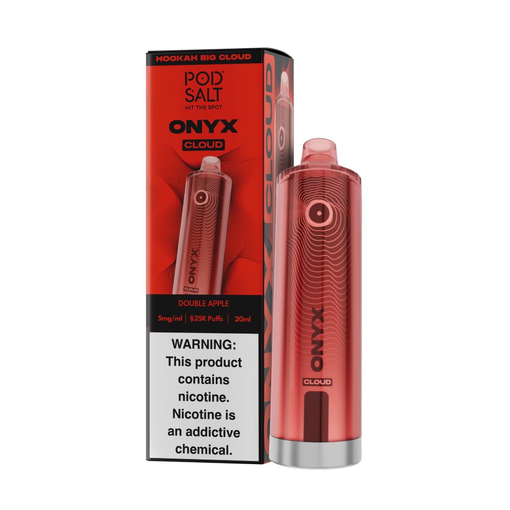 Onyx Cloud (Dispo) | (25000Puff) |(20mL) | MOQ 5 | Double Apple with packaging