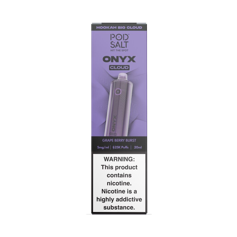 Onyx Cloud (Dispo) | (25000Puff) |(20mL) | MOQ 5 | Grape Berry Burst