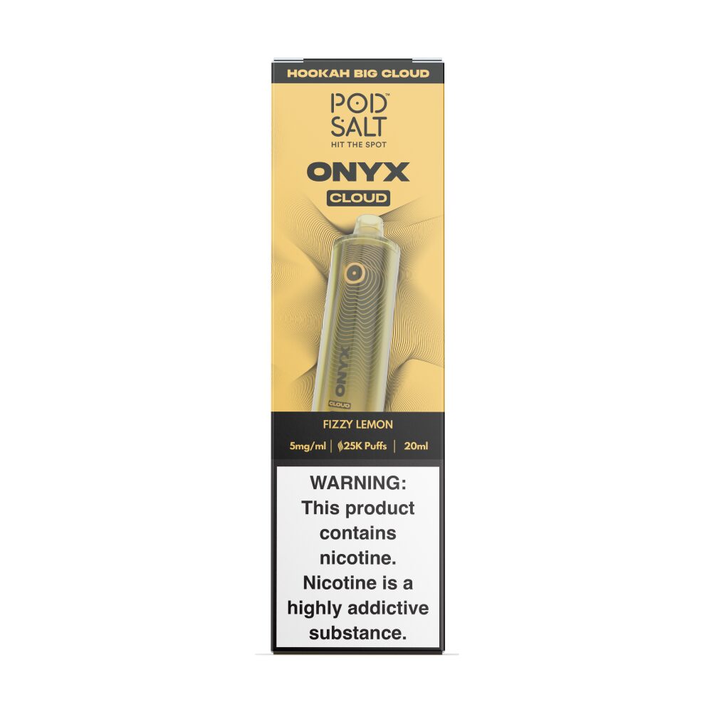 Onyx Cloud (Dispo) | (25000Puff) |(20mL) | MOQ 5 | Fizzy Lemon with packaging
