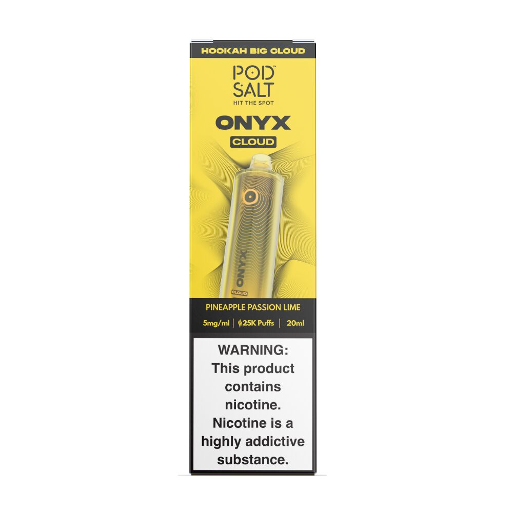 Onyx Cloud (Dispo) | (25000Puff) |(20mL) | MOQ 5 | Pineapple Passion Lime 