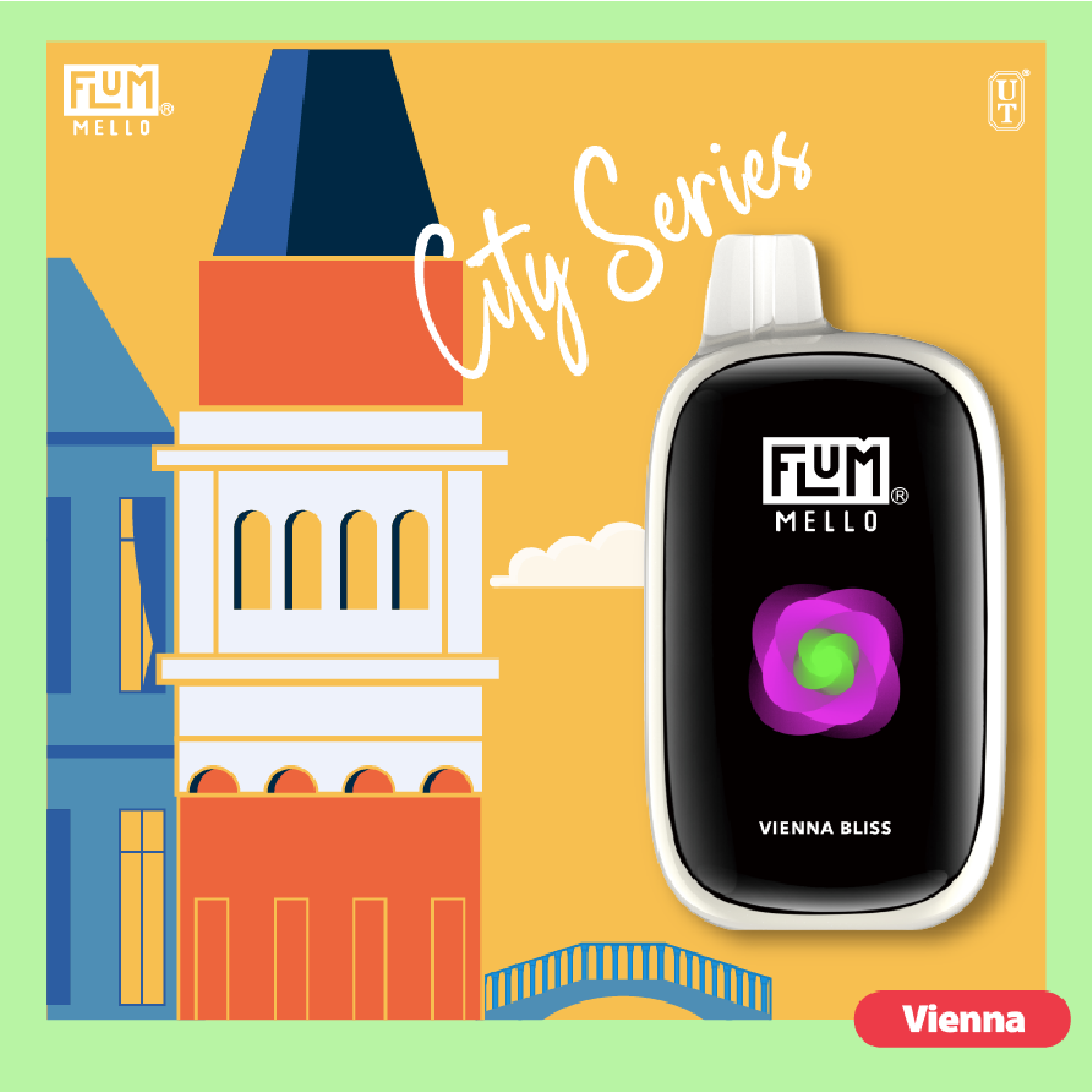 Flum Mello Disposable | 20000Puff | 15mL | 50mg | MOQ 5 | Vienna Bliss