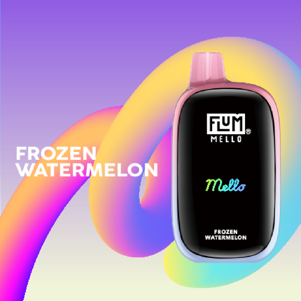 Flum Mello Disposable | 20000Puff | 15mL | 50mg | MOQ 5 | Frozen Watermelon
