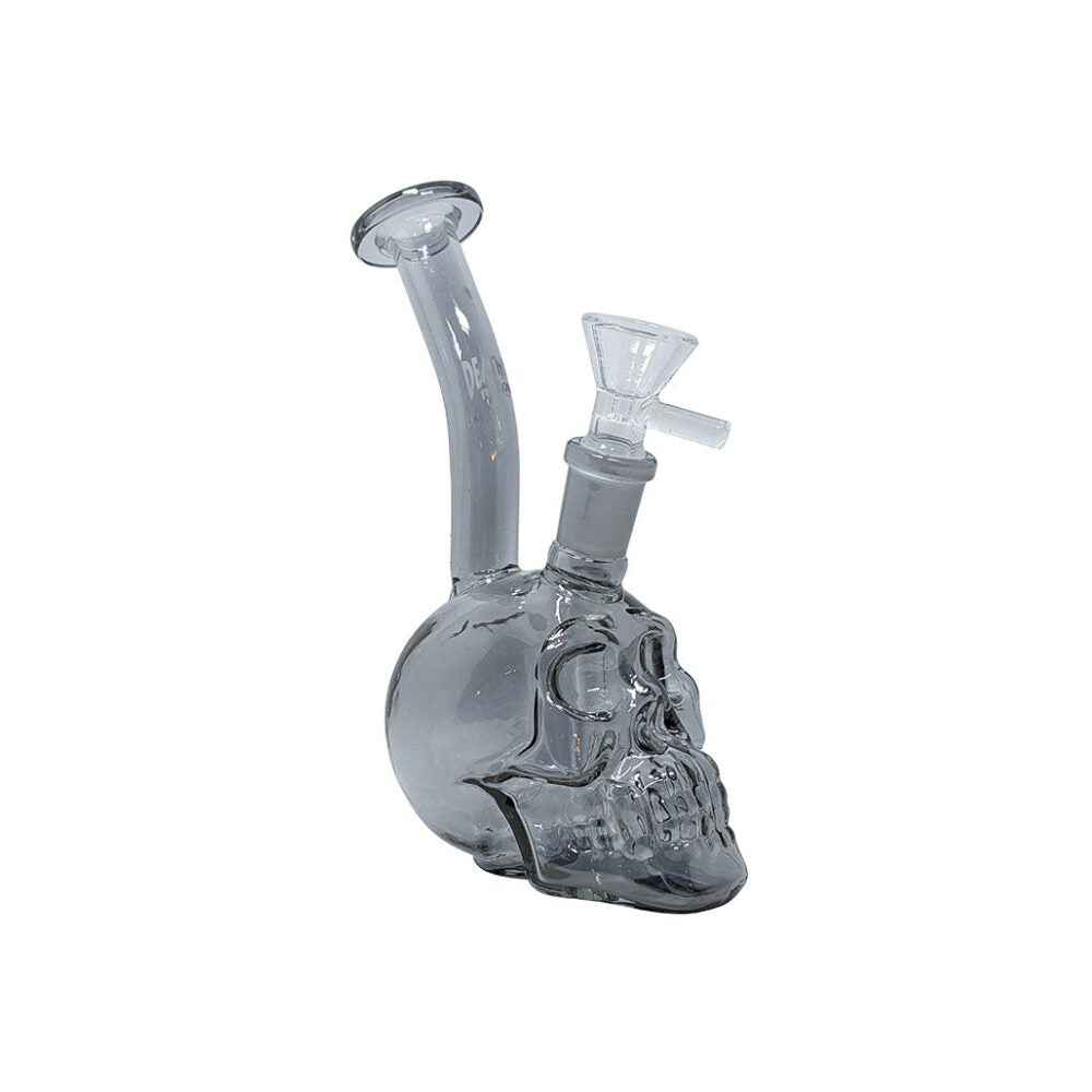 Death Row Records (Water Pipe) Metallic Skull - Smoke