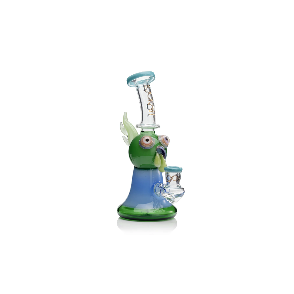Lookah 10” Cute Cartoon Owl Dab Rig (WPC1219) - Purple
