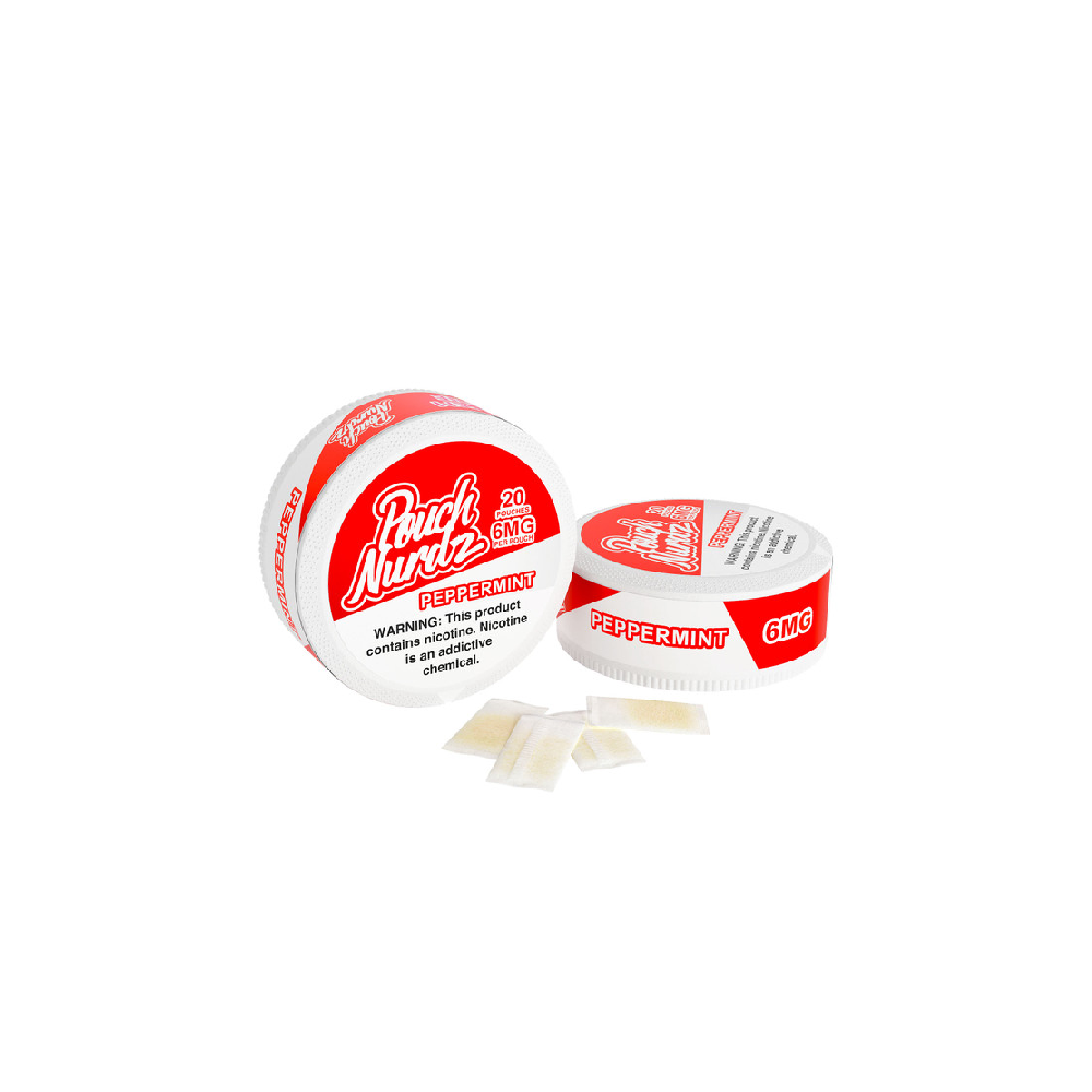 Pouch Nurdz Nicotine Pouch (20ct Can)(5pc Display) - Peppermint