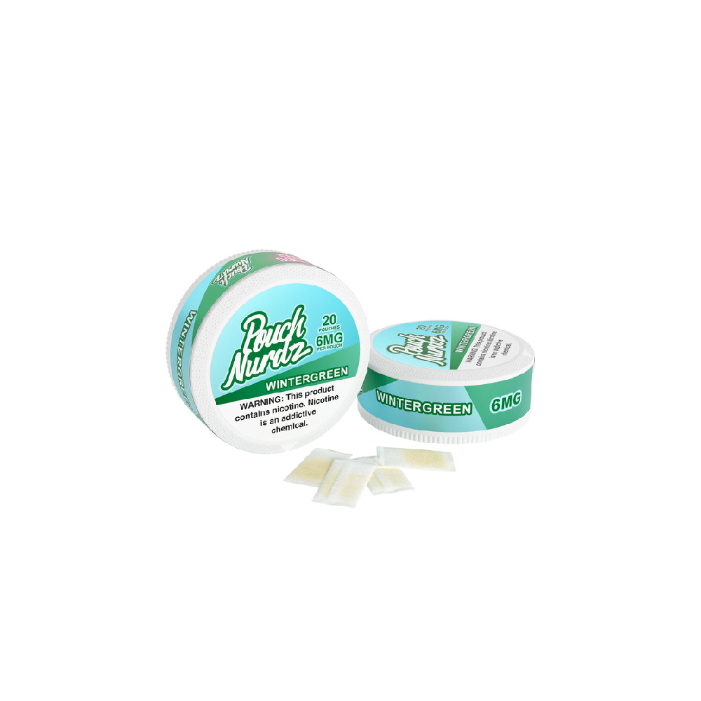 Pouch Nurdz Nicotine Pouch (20ct Can)(5pc Display) - Wintergreen
