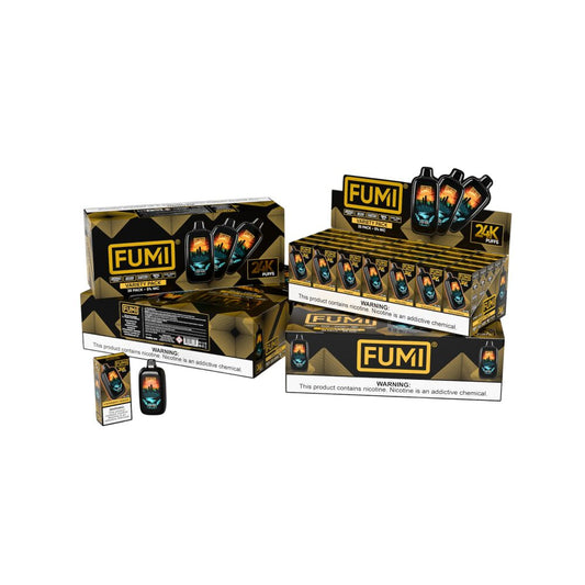 Fumi (DSPLY 35pc)(Dispo) (24000Puff)(18mL) • MOQ 35 - Assorted Flavors