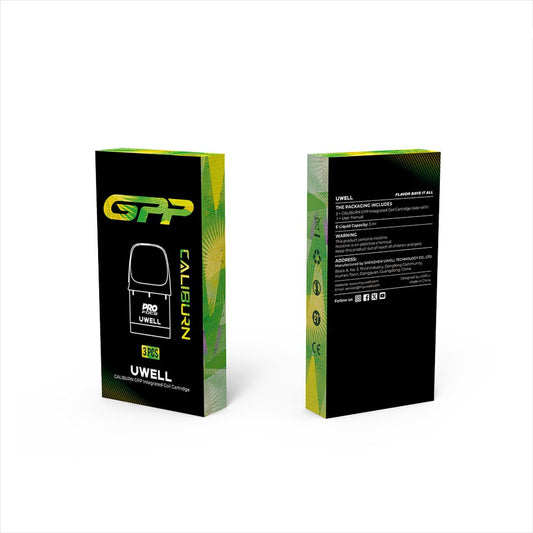 Uwell Caliburn GPP (Pods)(3-Pack) 3mL Top-Fill with packaging