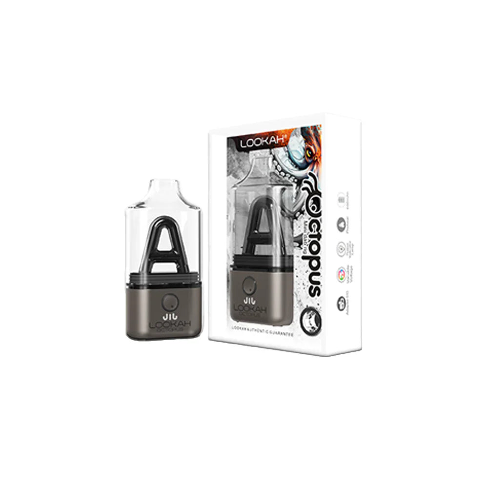 Lookah (Wax Vaporizer) Octopus E-Rig | Grey