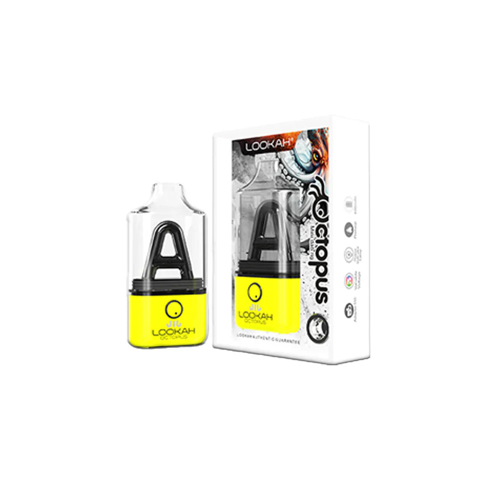 Lookah (Wax Vaporizer) Octopus E-Rig | Neon Green