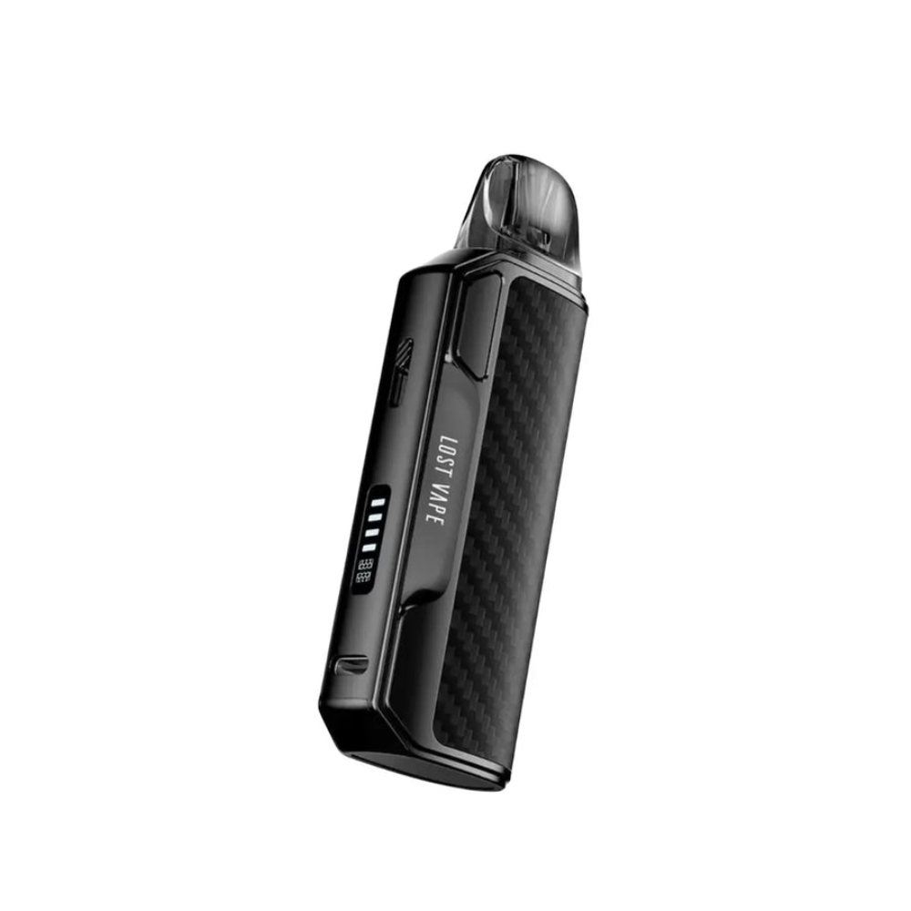 Lost Vape Thelema Elite S Kit – Pod System- Black Carbon