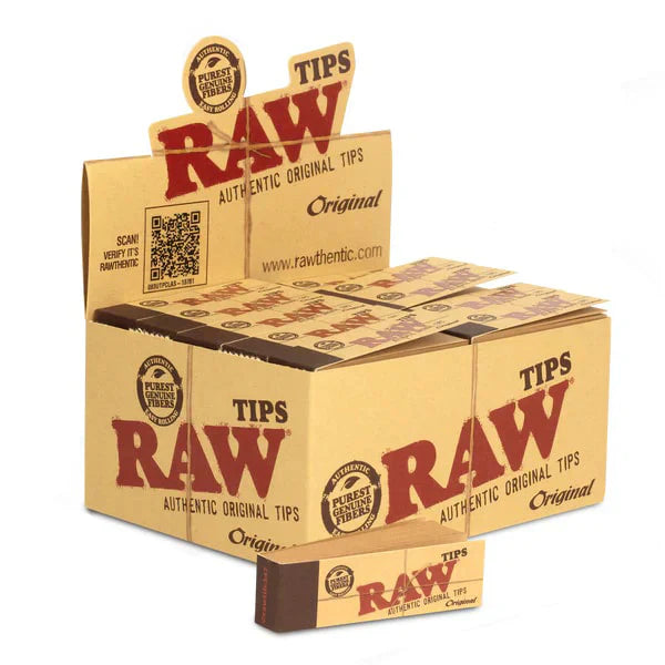 Raw* (DSPLY 50pc)(Rolling Tips)(50-Pack)