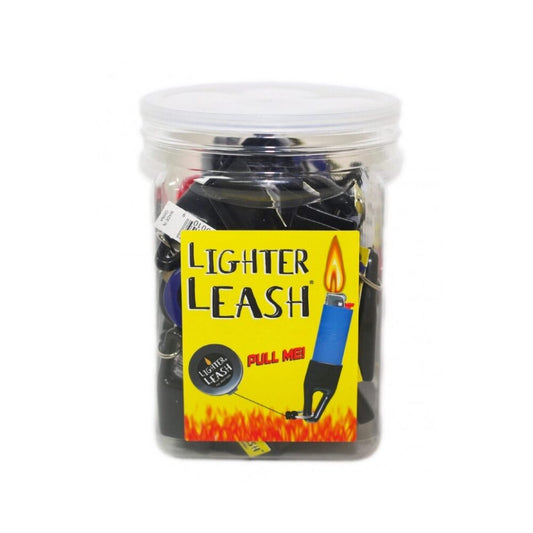 Non branded (DSPLY 30pc)(Accessories) Lighter Leash Plastic - Assorted Colors (SAS)