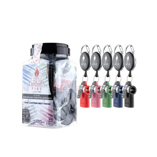EZ Splitz (DSPLY 20pc)(Accessories) Blunt Splitter and Lighter Holder