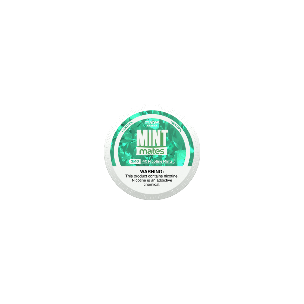 MintMates (DSPLY 5pc)(Nic Mints)(40ct Can)(SAS) - Menthol