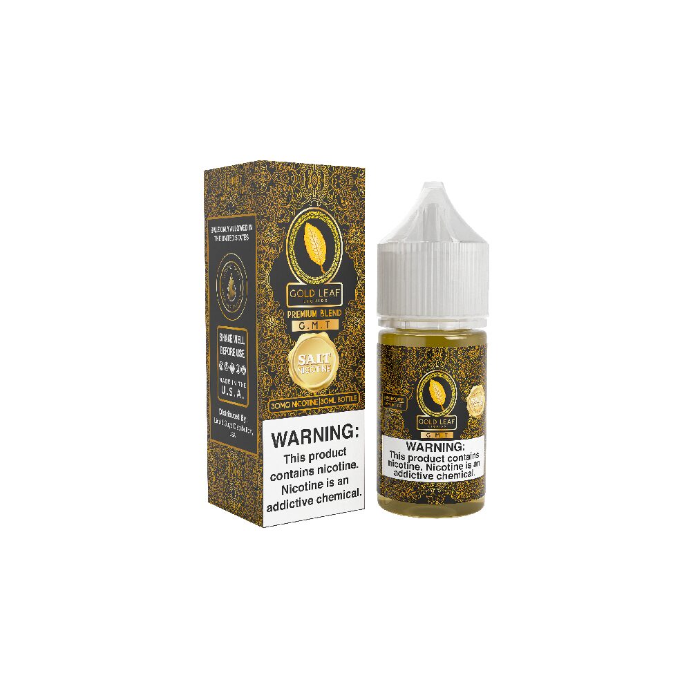 Gold Leaf (LIQ Salt)(30mL) - G.M.T. with packaging